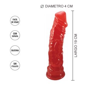 Macizo sopapa Jelly Red