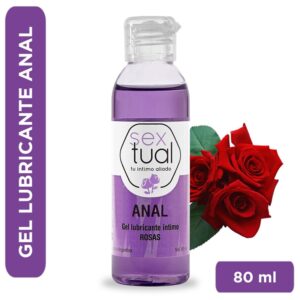 Lubricante Anal aroma Rosas – 80 ml