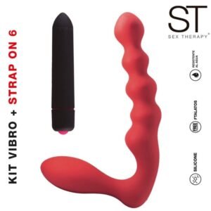 Kit vibro + strap on 6