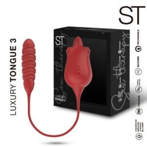 Doble estimulador LUXURY TONGUE 3