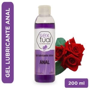Gel lubricante intimo anal aroma a rosas 200 ml